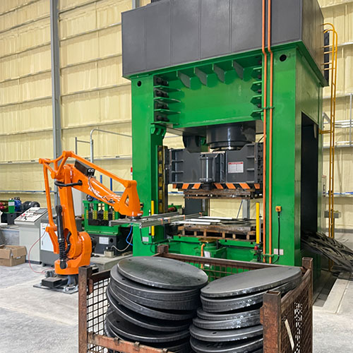 1000噸海洋浮標配件沖壓生產線