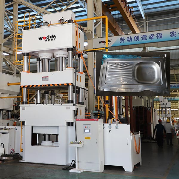 630噸不銹鋼水槽拉伸液壓機