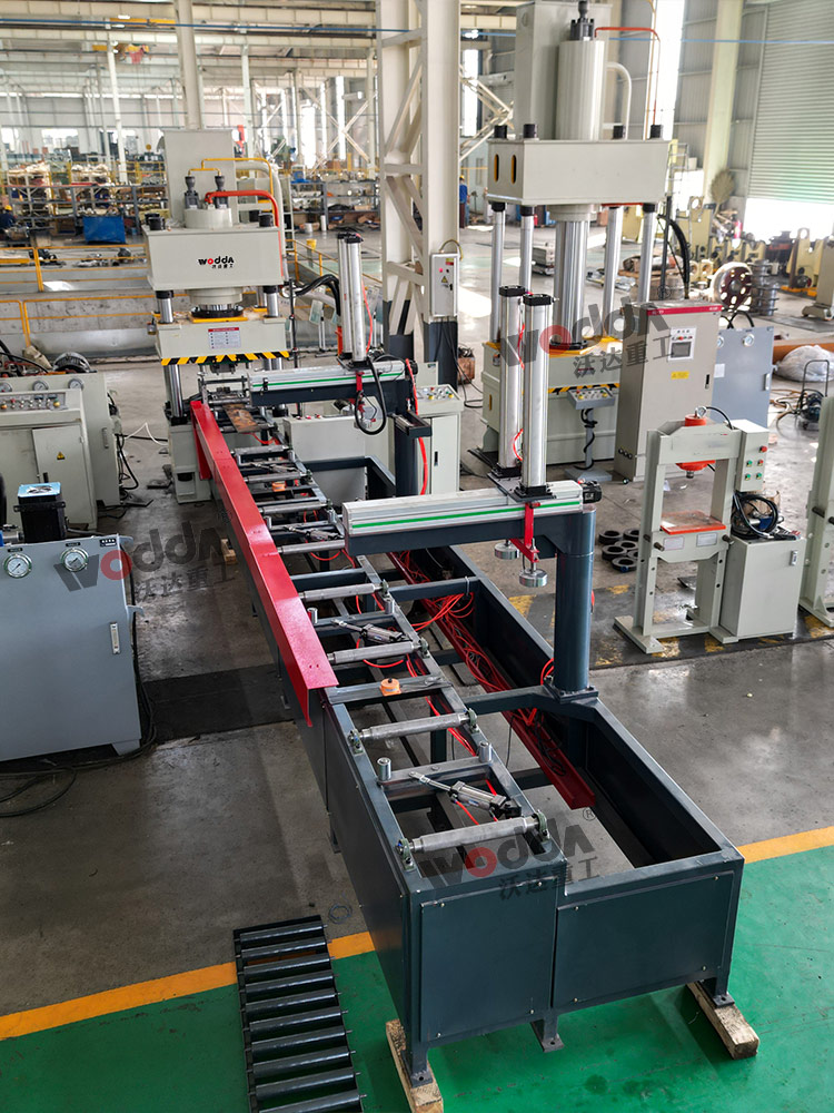 250噸礦用錨桿托盤自動化生產線