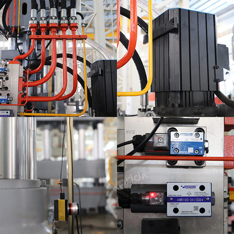四梁四柱液壓機細節(jié) 四梁四柱液壓機細節(jié)